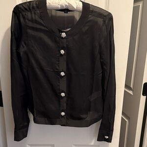 NWT J Crew Evening Blouse 2-Piece Set. XS